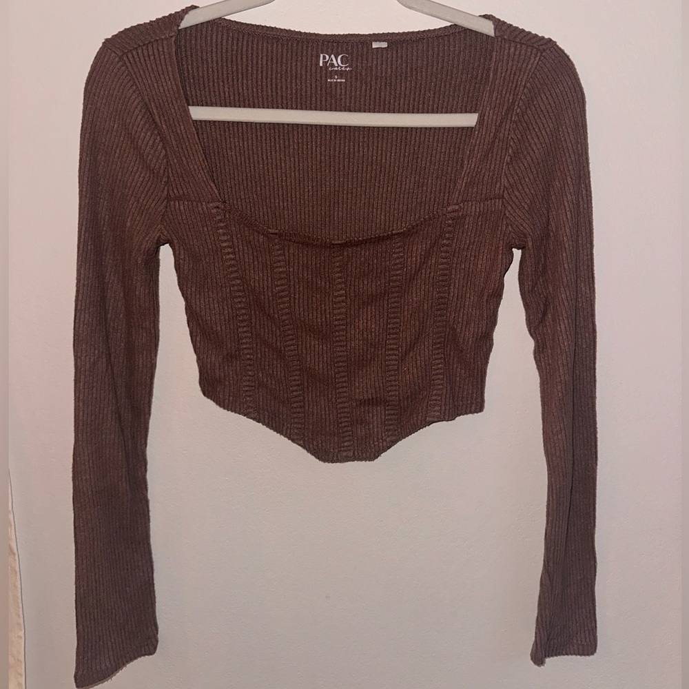 PacSun Cropped Long Sleeve